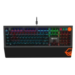 MEETION MK500 Colorful Adjustable Rainbow Backlight blue switches