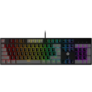 Fantech ATOM MK886v2 Grey Full Size 104 Keys Red Switches Double 