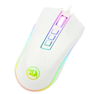 Redragon M711 Cobra White Gaming Mouse with 16.8 Million RGB 
