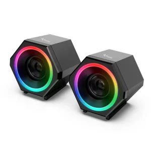 Kisonli 6060 Desktop RGB Computer Speaker