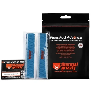 Thermal Grizzly Minus Pad Advance 120x20x1.0mm 4 Pcs Thermal Pad