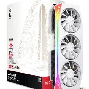 XFX Quicksilver AMD Radeon RX 9070XT White Gaming Edition 16GB GD