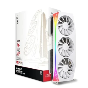 XFX Mercury AMD Radeon RX 9070XT OC White RGB 16GB GDDR6