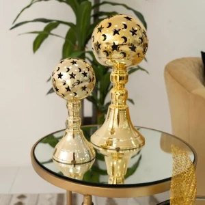 فانوس رمضان النحاسي الوسط 