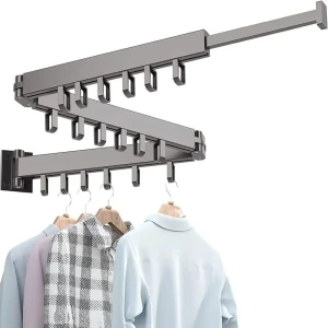 منشر غسيل شماعات قابل للطي 