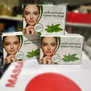 صابونة الشاي الأخضر 
