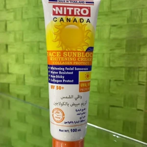 واقي شمس البشرة و الجسم من شركة nitro canad