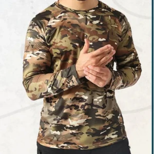 بلوزة درايفت كم مبرقعة تكتيكية 