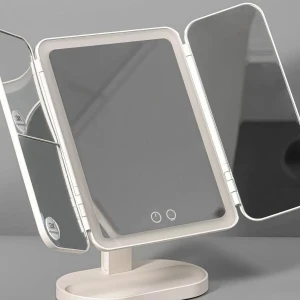 مرآة شكل ايباد مضيئة