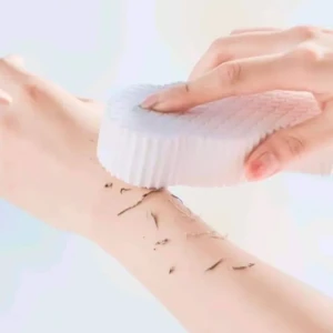 اسفنجة تقشير الجلد الميت و ازالة الاوساخ 