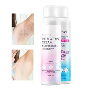 سبراي رغوة لازالة الشعر من الجذور بدون الم