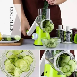 مبشرة الخضار الدوارة اليدوية 