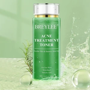 تونر الشاي الأخضر لعلاج حب الشباب