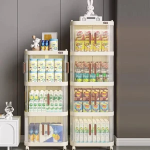 خزانة الفانتازيا الشفافة 4 طبقات 