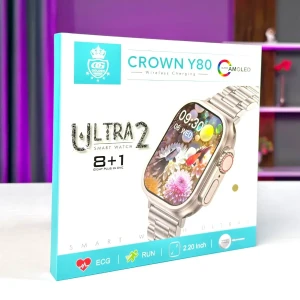 ساعة Ultra 2 Crown Y80 الذكية