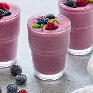 smoothies mix berries وسط