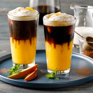mango iced coffee كبير