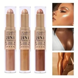 1USHAS Highlight Bronzer Contour Sticks 2en
