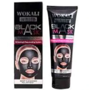 Wokali white black mask