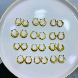 Boucles d'oreilles stainless steel 