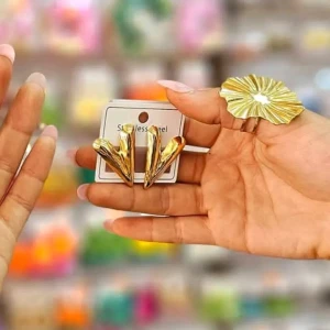 Boucles d'oreilles stainless steel 