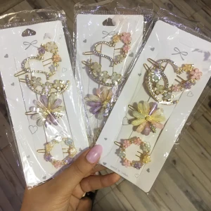 Pack 4 pinces cheveux 