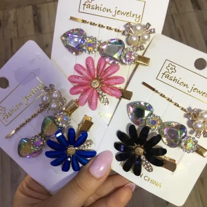 Pack 3 pinces cheveux 