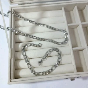 Collier+ bracelet Homme stainless steel 