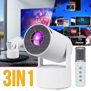 Mini Projector Karaoke Portable Support 4K 1080P YS-300 KTV – جها