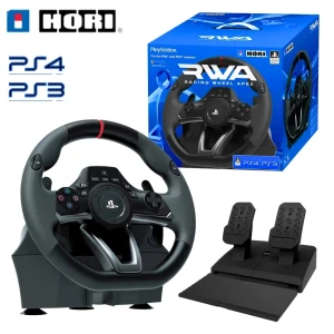 Hori RWA Original Volant de course Apex pour PS4/PS3/PC/Playstati