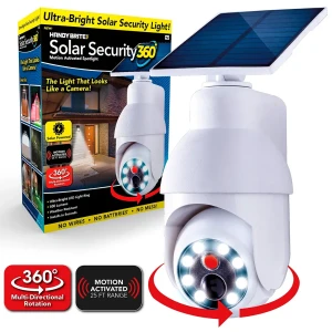 Faux caméra et lampe solaire à détecteur de mouvement – مصباح ليل