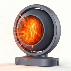 Chauffage électrique portable 380W avec fonction d’arrêt automati