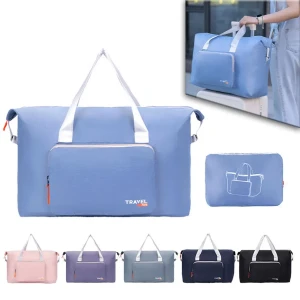 Sac de voyage pliable et léger pour articles personnels – حقيبة س
