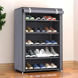Armoire Chaussures 5 niveaux étagères 15 paires ou plus très prat