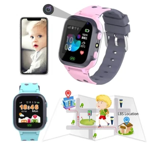 Montre intelligente pour enfants avec fonction d’appel d’urgence 