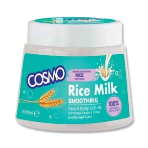 كوزمو مقشر الوجه والجسم بالحليب والأرز