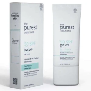 ذا بيوريست واقي شمس دراي توتش مع عامل حماية 