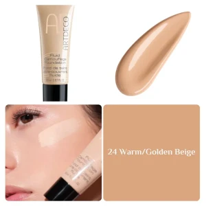 ارتديكو كريم أساس بتغطية عالية Golden Beige 