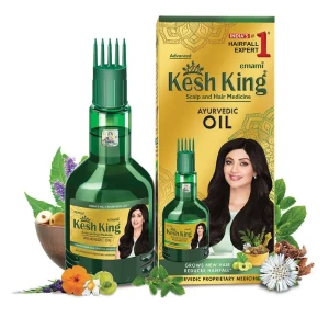 زيت أليورفيدا لفروة الرأس والشعر كينغ كيش