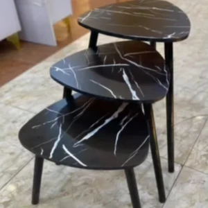 طقم طاولات ثلاثي