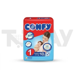 حفاظات كونفي رقم 1*10