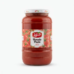 علبة زجاجية من معجون طماطم صغير 
