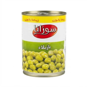 علبة معلبات بازيلاء خضراء
