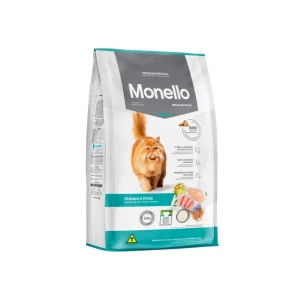 طعام جاف للقطط البالغة من علامة مونيلو (Monello) 
