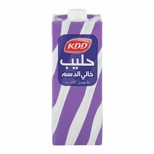  حليب كي دي دي 180 مل خالي الدسم 