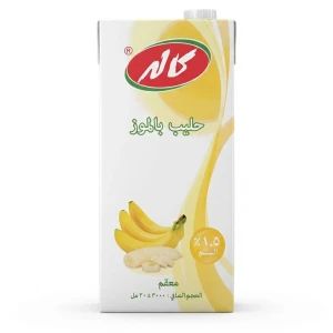 حليب كالة باكيت 1 لتر / بالموز