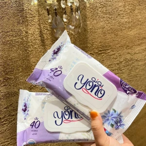  مناديل مبللة 40 منديل من - yono