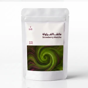 ماتشا بالفراولة