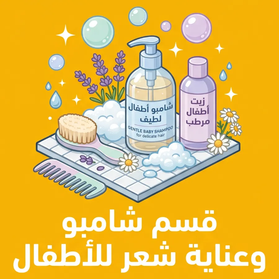قسم الشامبو و العناية للاطفال